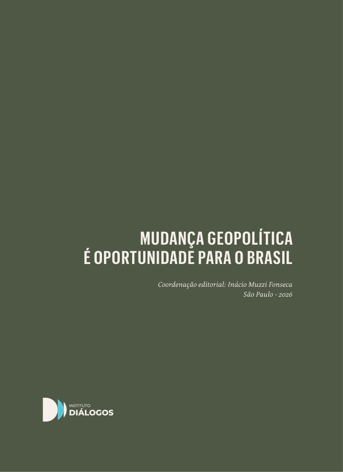 Capa do livro “Mudança geopolítica é oportunidade para o Brasil”