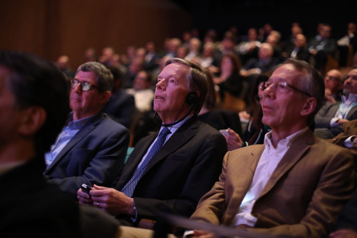 Plateia acompanha o debate